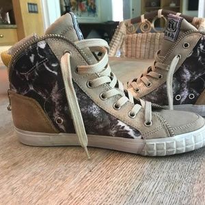 High Top Ash Sneakers